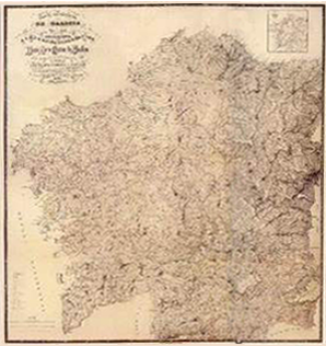 Mapa de Galicia